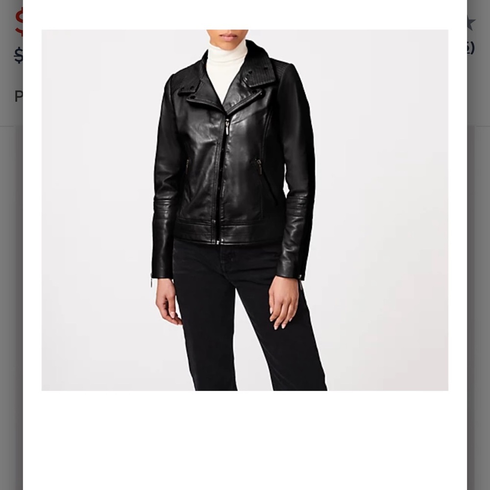 Women’s Bernardo Leather jacket